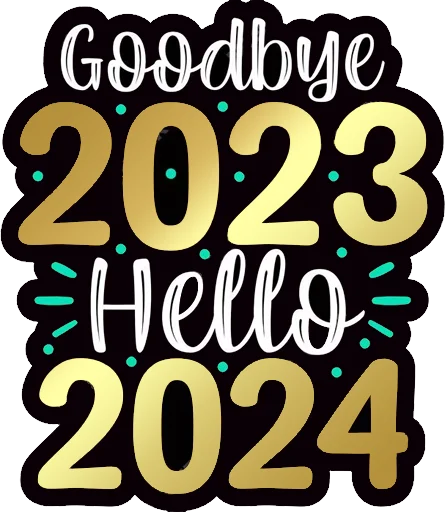 Стикерпак Hello 2024 для Telegram — скачать