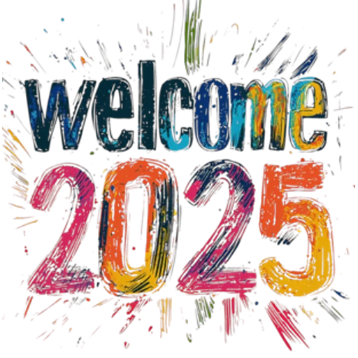 👋 Стикер «Hello 2025» для Telegram