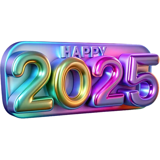 🆕 Стикер «Hello 2025» для Telegram