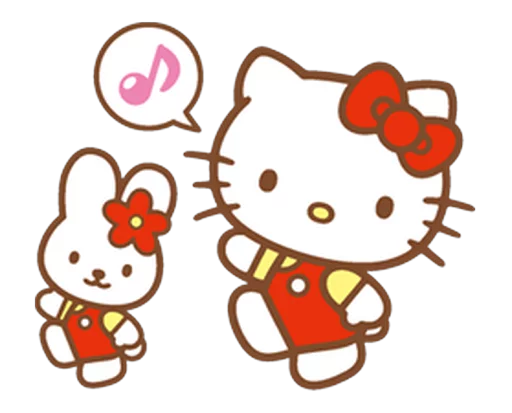 🎼 Стикер «Hello Kitty» для Telegram