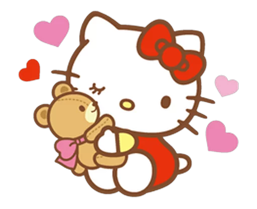 🐻 Стикер «Hello Kitty» для Telegram