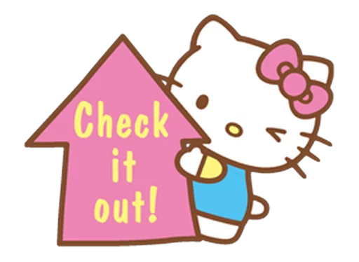 📣 Стикер «Hello Kitty» для Telegram