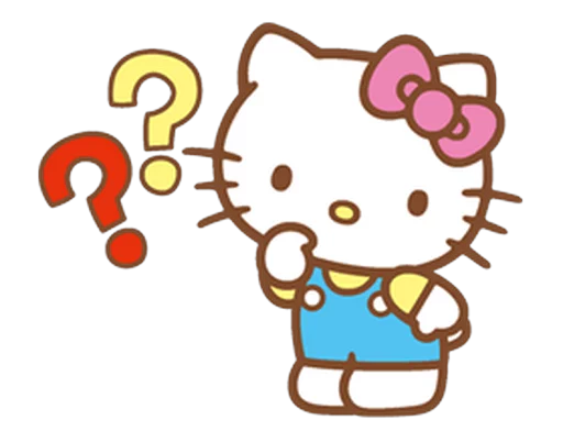 😶 Стикер «Hello Kitty» для Telegram