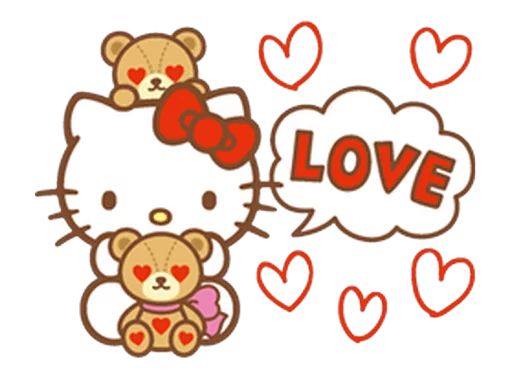 💞 Стикер «Hello Kitty» для Telegram
