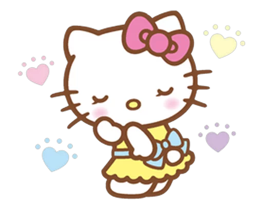 😚 Стикер «Hello Kitty» для Telegram