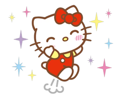 💨 Стикер «Hello Kitty» для Telegram