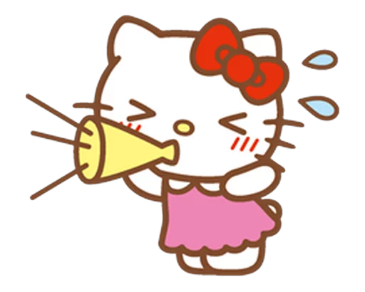 📢 Стикер «Hello Kitty» для Telegram