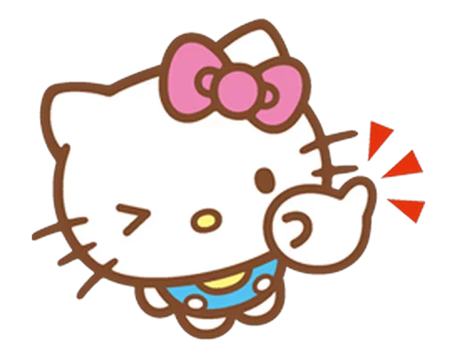 ✊ Стикер «Hello Kitty» для Telegram