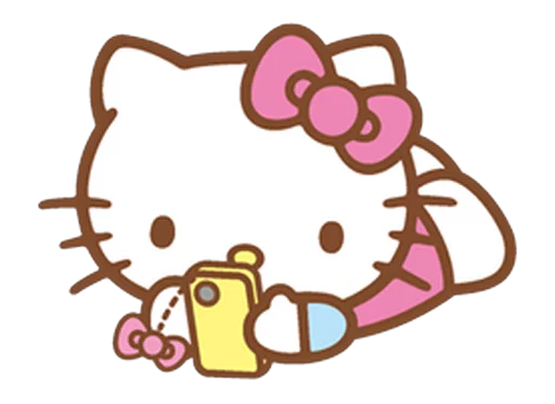 📱 Стикер «Hello Kitty» для Telegram