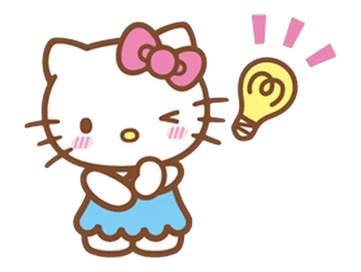 💡 Стикер «Hello Kitty» для Telegram
