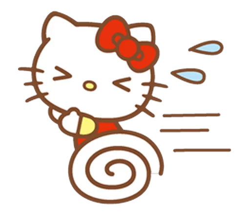 🏃 Стикер «Hello Kitty» для Telegram
