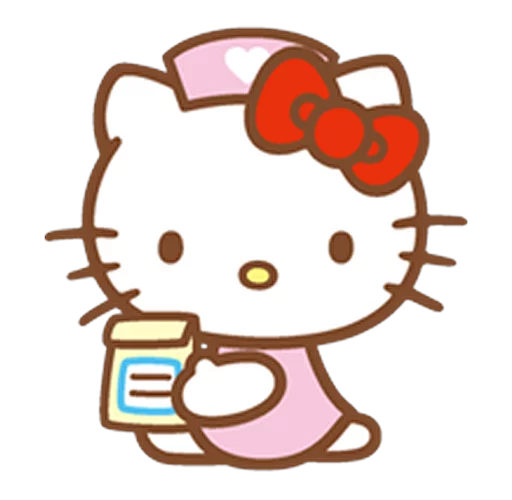 🍳 Стикер «Hello Kitty» для Telegram
