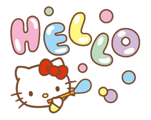 ✋ Стикер «Hello Kitty» для Telegram