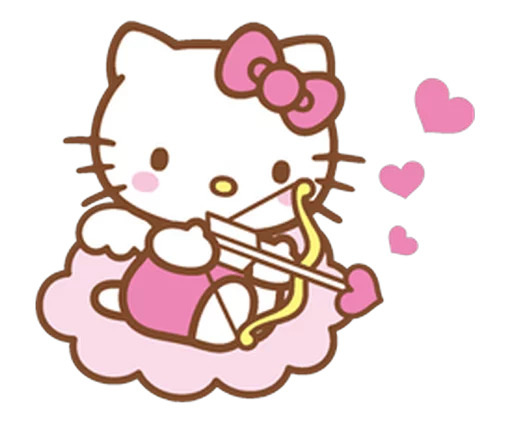 💘 Стикер «Hello Kitty» для Telegram