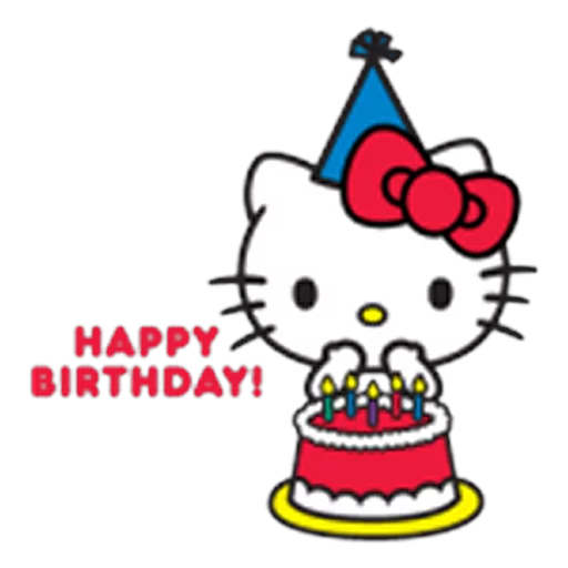 🎂 Стикер «Hello Kitty» для Telegram
