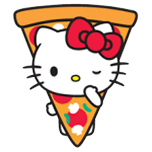🍕 Стикер «Hello Kitty» для Telegram