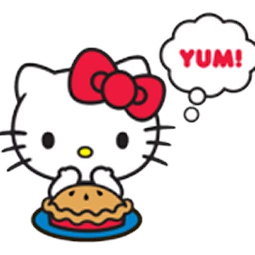 🍩 Стикер «Hello Kitty» для Telegram