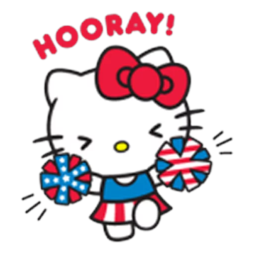 🏁 Стикер «Hello Kitty» для Telegram