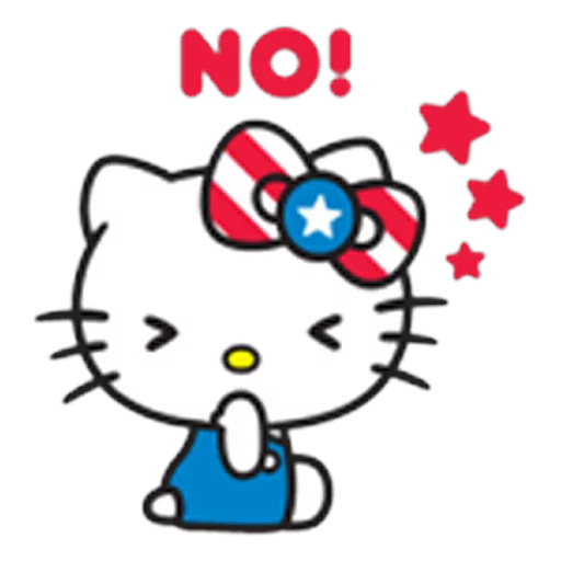 👎 Стикер «Hello Kitty» для Telegram