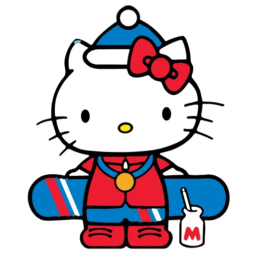 ☺️ Стикер «Kitty Xmas» для Telegram