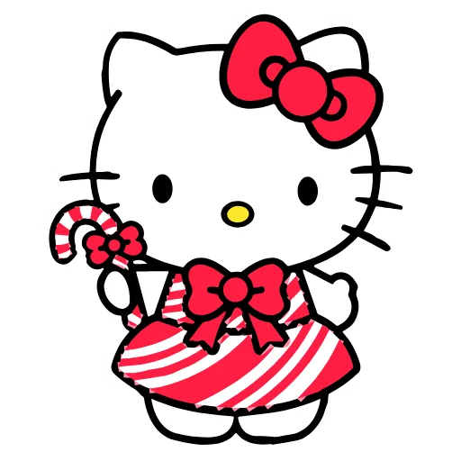 😃 Стикер «Kitty Xmas» для Telegram