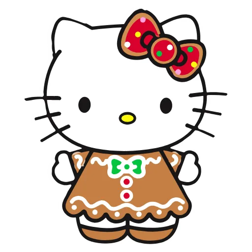 💋 Стикер «Kitty Xmas» для Telegram