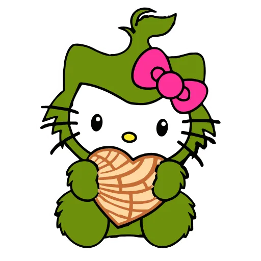 ❤️ Стикер «Kitty Xmas» для Telegram