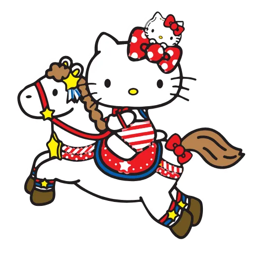 🤣 Стикер «Kitty Xmas» для Telegram