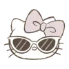 😎 Эмодзи «😘 kitty cute» для Telegram
