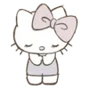 😌 Эмодзи «😘 kitty cute» для Telegram
