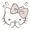 🥺 Эмодзи «😘 kitty cute» для Telegram
