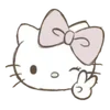 ✌️ Эмодзи «😘 kitty cute» для Telegram