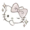 🥰 Эмодзи «😘 kitty cute» для Telegram