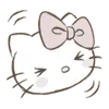 ☺️ Эмодзи «😘 kitty cute» для Telegram