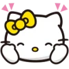 🤩 Эмодзи «Hello kitty» для Telegram