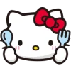 🤩 Эмодзи «Hello kitty» для Telegram