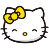🤩 Эмодзи «Hello kitty» для Telegram
