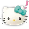 🐱 Эмодзи «Hello Kitty #status #girl #cute» для Telegram