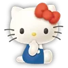 🐱 Эмодзи «Hello Kitty #status #girl #cute» для Telegram