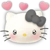 🐱 Эмодзи «Hello Kitty #status #girl #cute» для Telegram