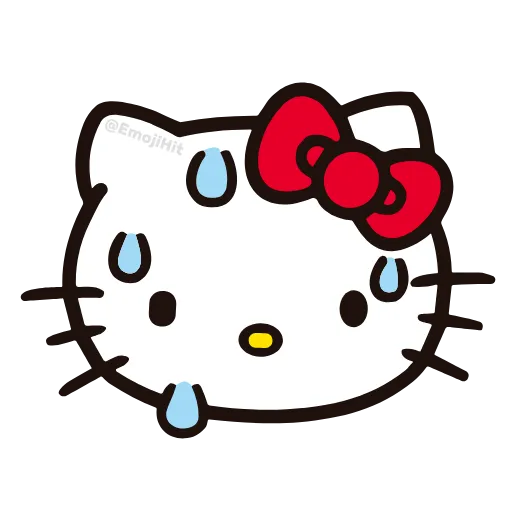 😥 Стикер «Hello Kitty» для Telegram