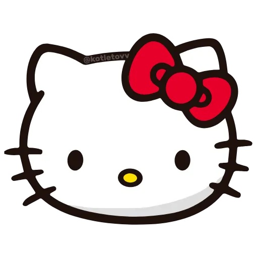 Стикерпак Hello Kitty для Telegram