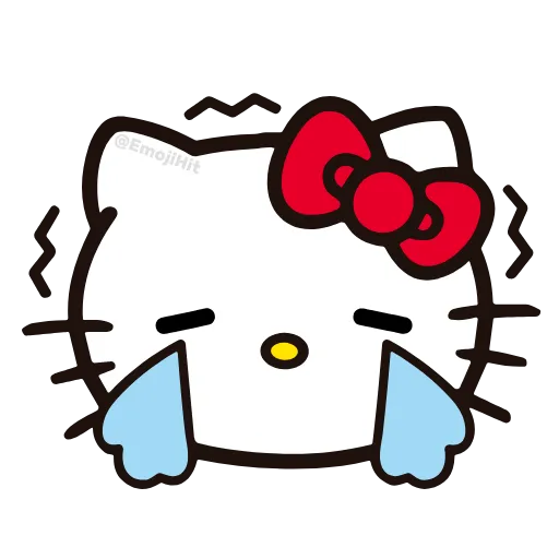 😭 Стикер «Hello Kitty» для Telegram
