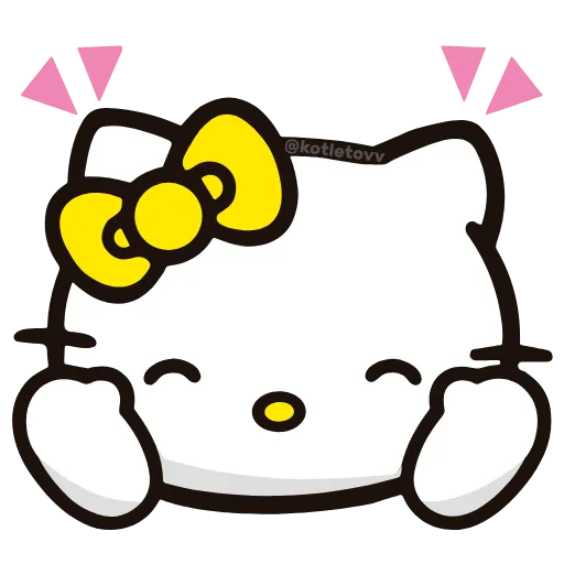 🤗 Стикер «Hello Kitty» для Telegram