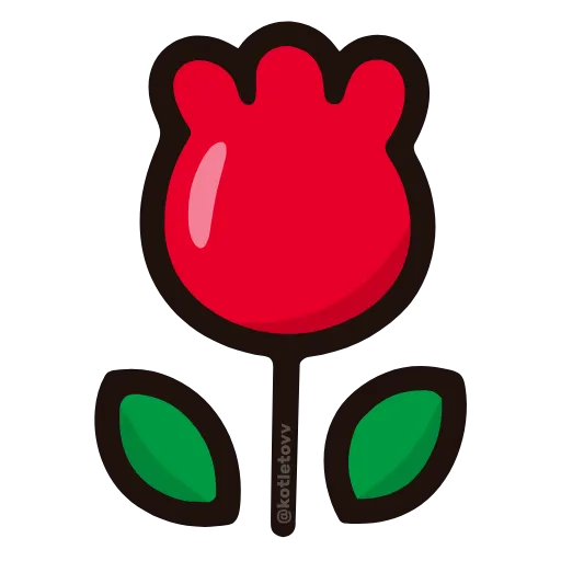 🌹 Стикер «Hello Kitty» для Telegram