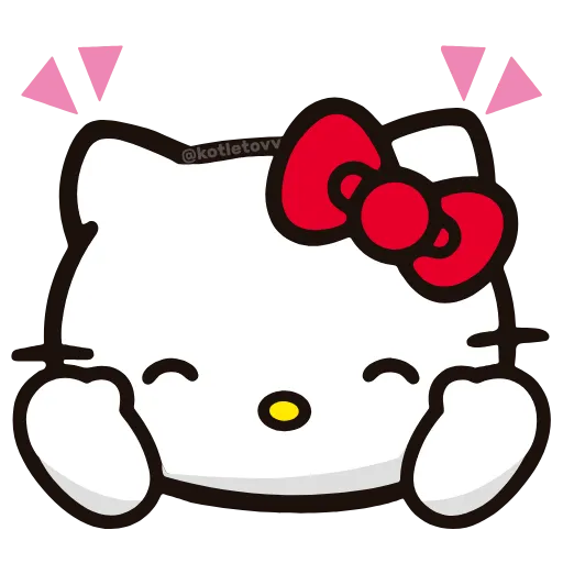 🤗 Стикер «Hello Kitty» для Telegram