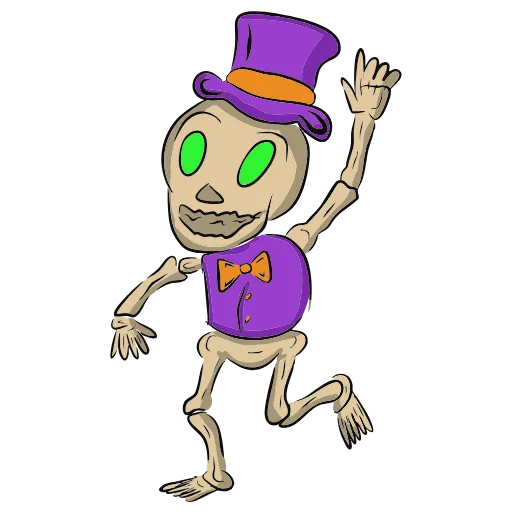 ❤️ Эмодзи «halloween - фиолетовые буквы» для Telegram