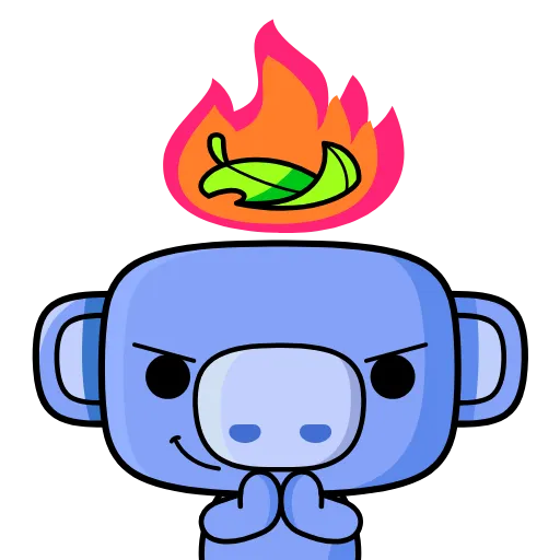 👿 Стикер «Hello Wumpus» для Telegram