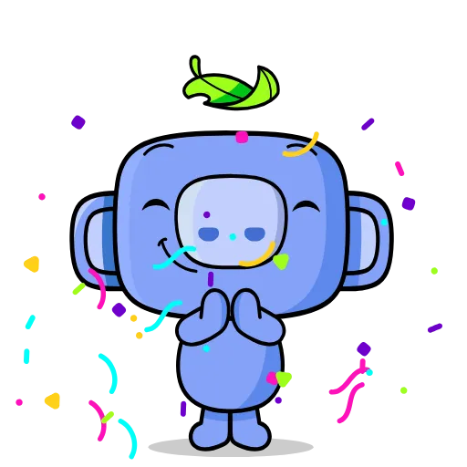 🥳 Стикер «Hello Wumpus» для Telegram