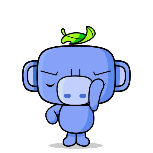 😓 Стикер «Hello Wumpus» для Telegram